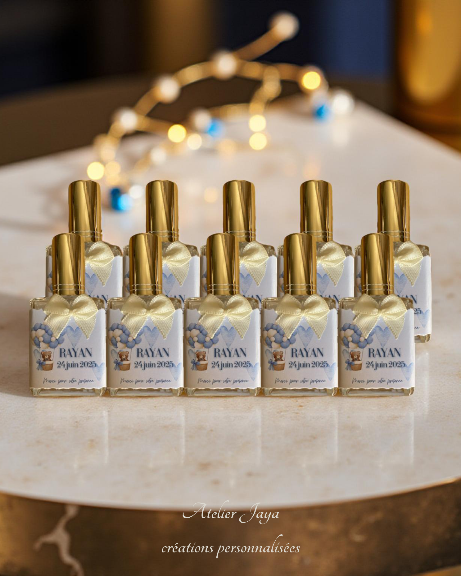 Flacon parfumé personnalisé