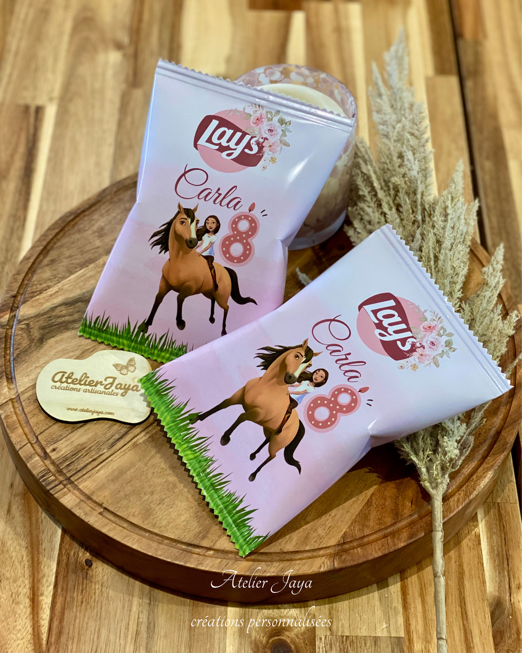 Sachet de chips personnalisés