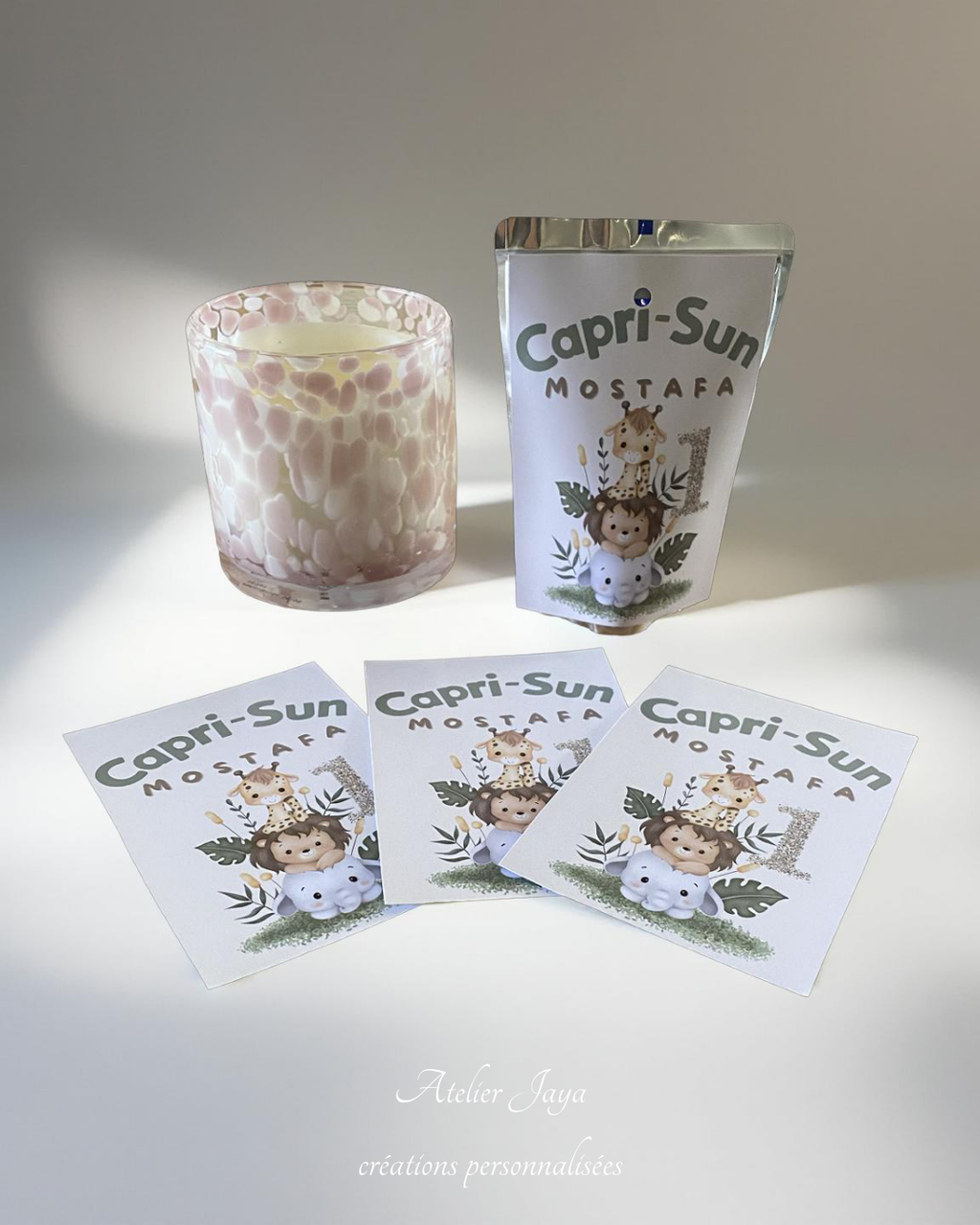 Caprisun - étiquettes personnalisés (lot de 4)