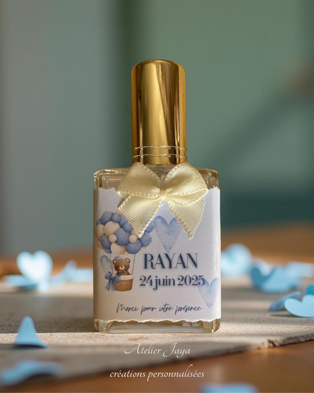 Flacon parfumé personnalisé