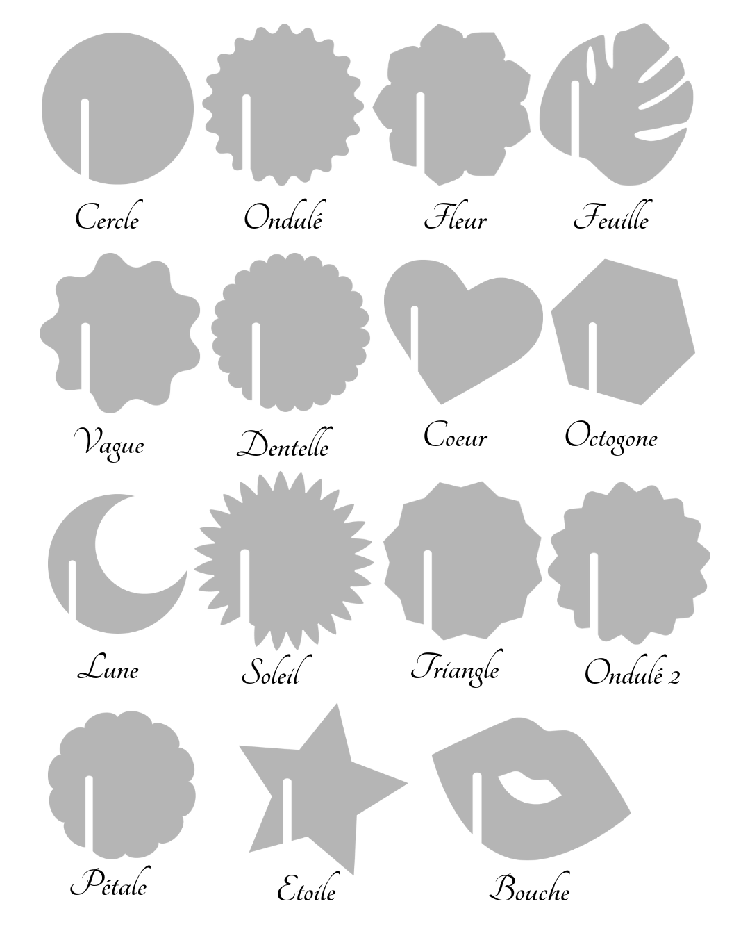 Marque-verre en bois personnalisé – Mariage & autres événements