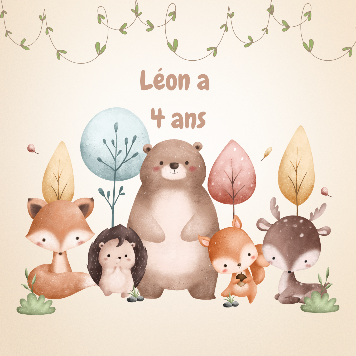 Animaux de la forêt